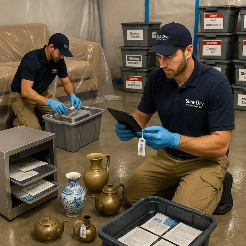 Content Protection and Restoration process in Franklinville, NY
