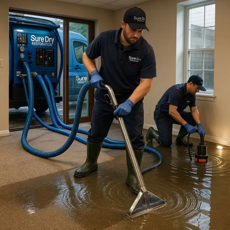 Water Extraction and Removal process in Franklinville, NY